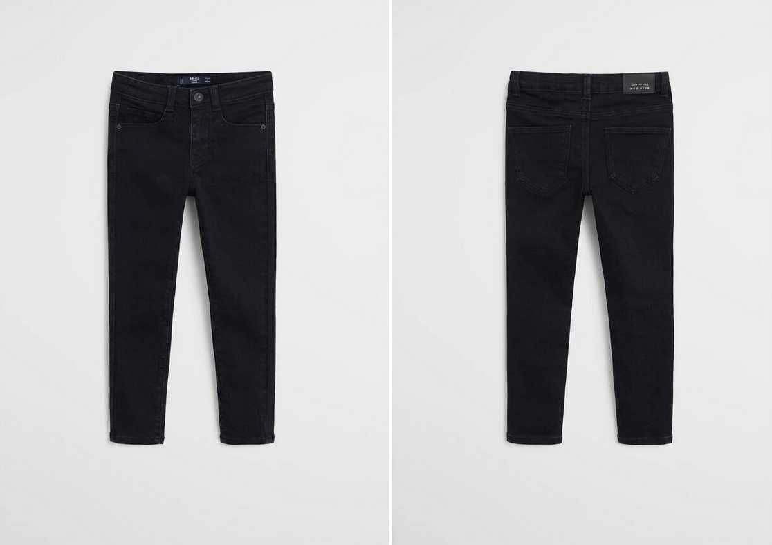 Mango nowe spodnie jeans dżinsy rurki skinny 12 12 lat 152