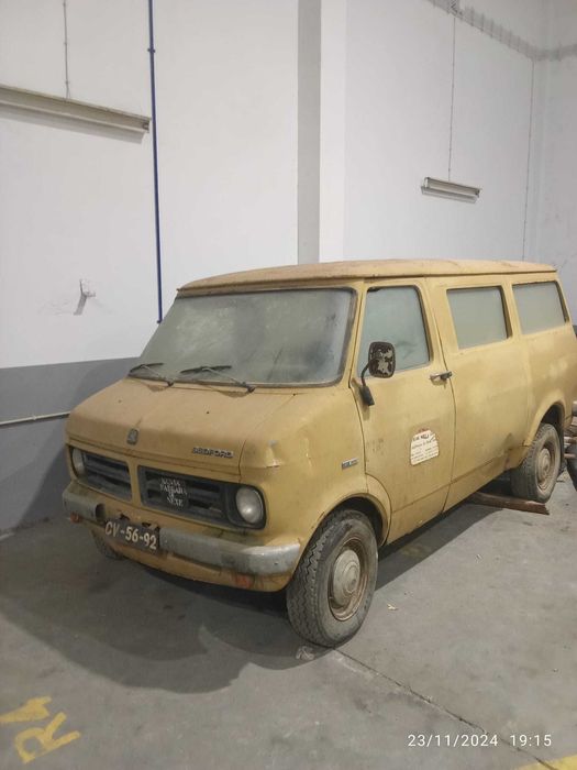 Bedford CF van 97G70 - ano 1979, para restauro, com documentos
