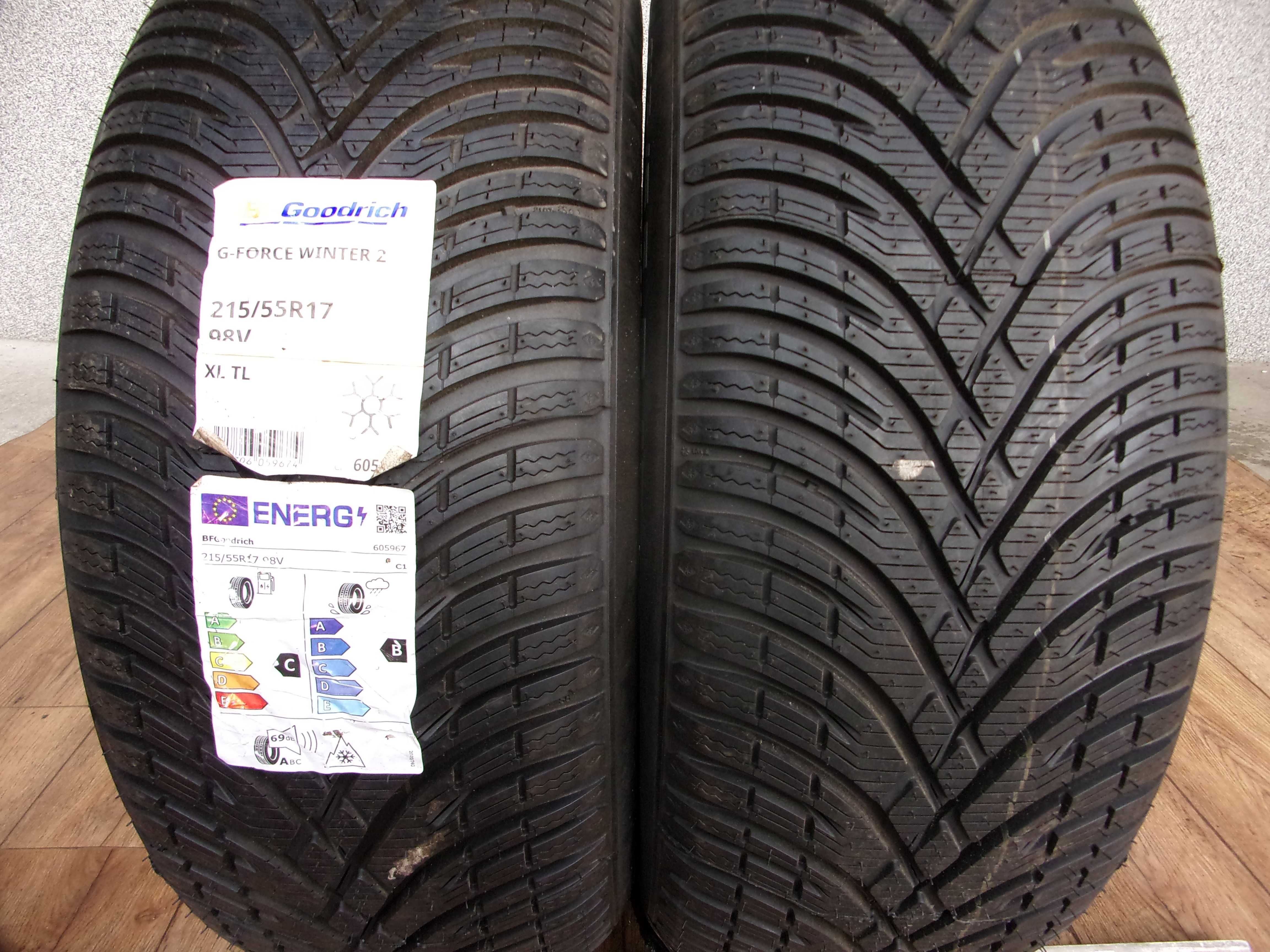 BF-Goodrich G-Force Winter2  215/55/17 98V XL z 2021r Nowe!