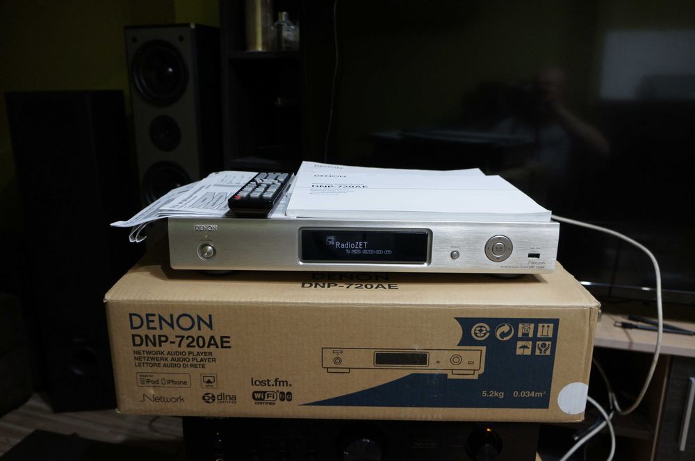 DENON DNP 720 AE odtwarzacz sieciowy radio internetowe