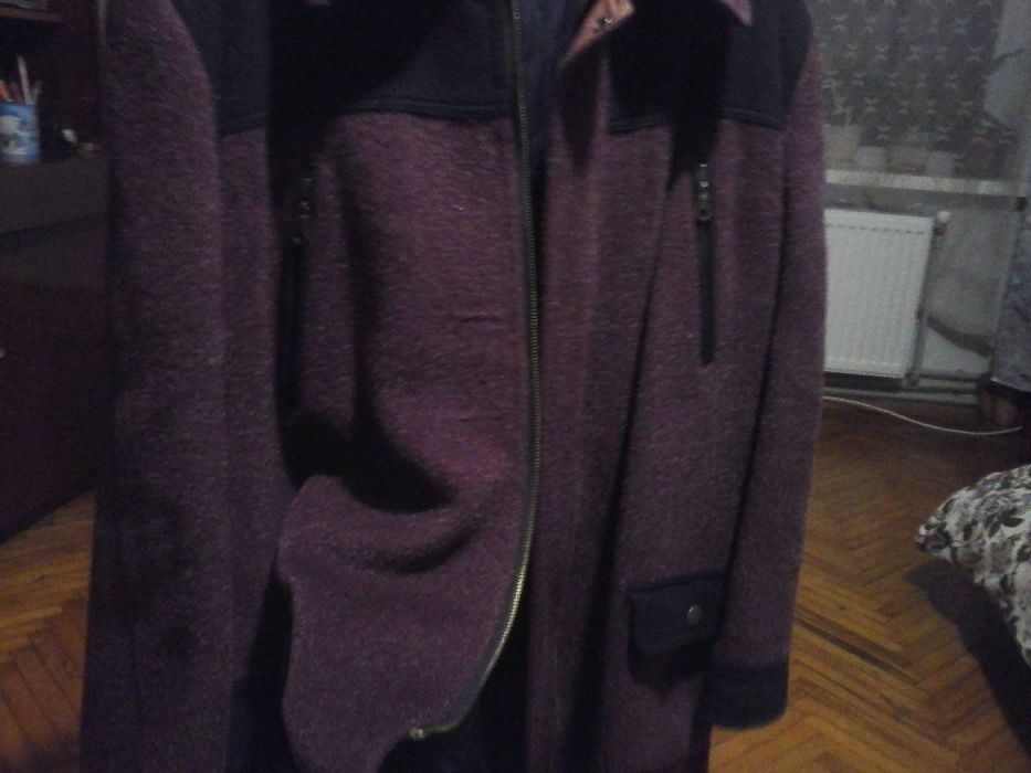 Куртка-пальто зимова якісна чоловіча