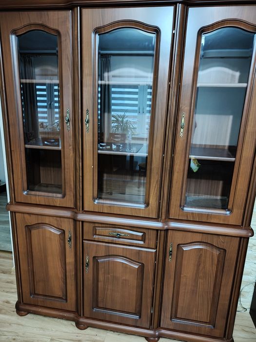 Witryna z komodą szafka RTV