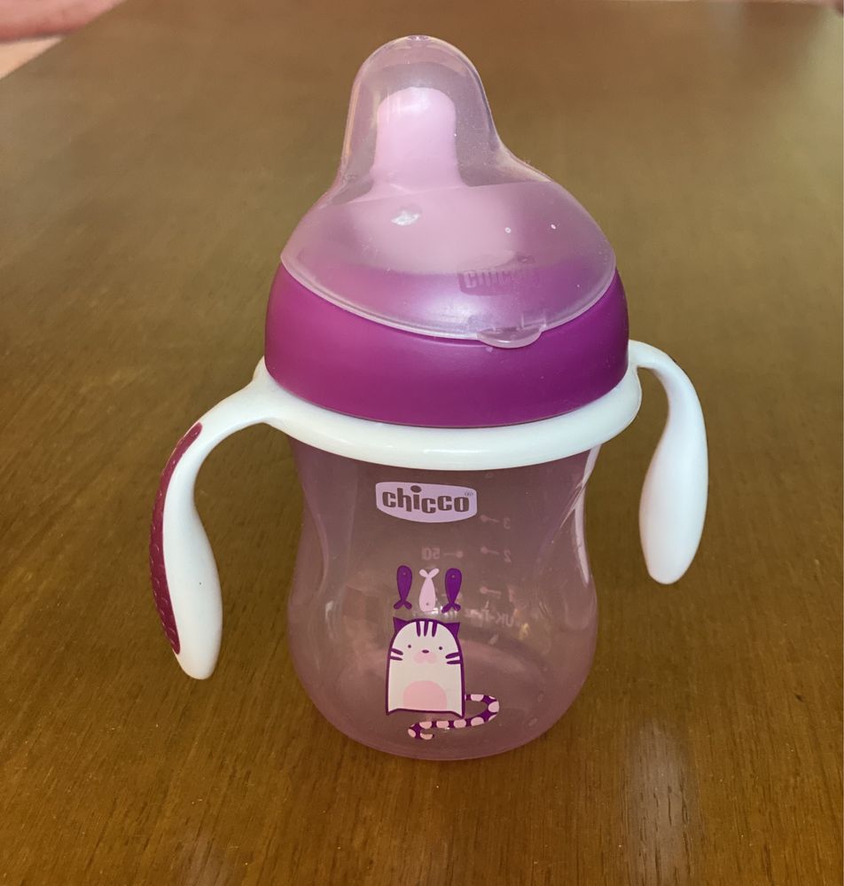 Тренувальний кухоль поилка Chicco 200ml