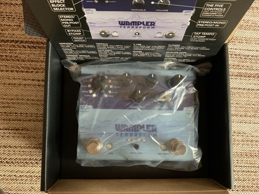 Педаль wampler terraform эффектов boss mxr примочка ehx electronic