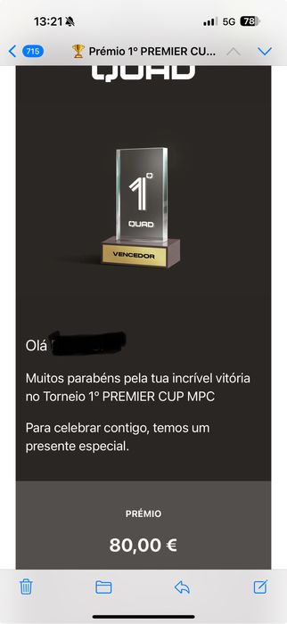 Voucher quad para venda 80€