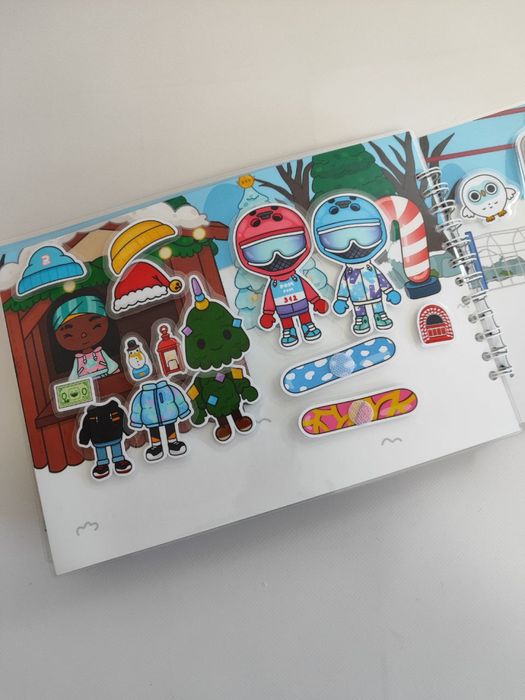 Zimowa bajka w Toca boca, sylwester,avatar life, labubu, hunters, kpop