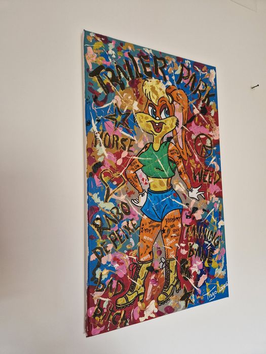 Quadro Pop-Art Trailer Lola 2025-09