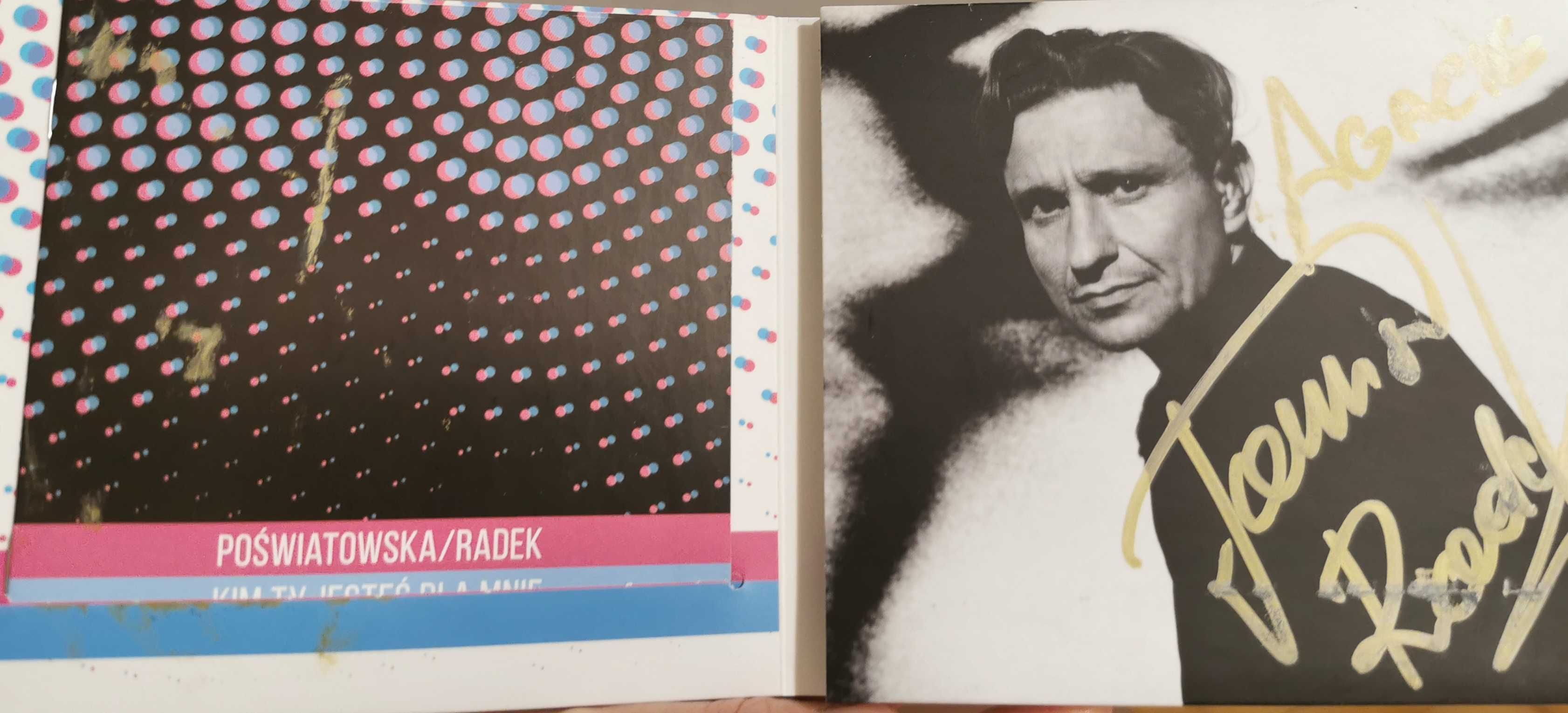 Poświatowska/Radek Kim Ty Jesteś dla Mnie CD z autografem