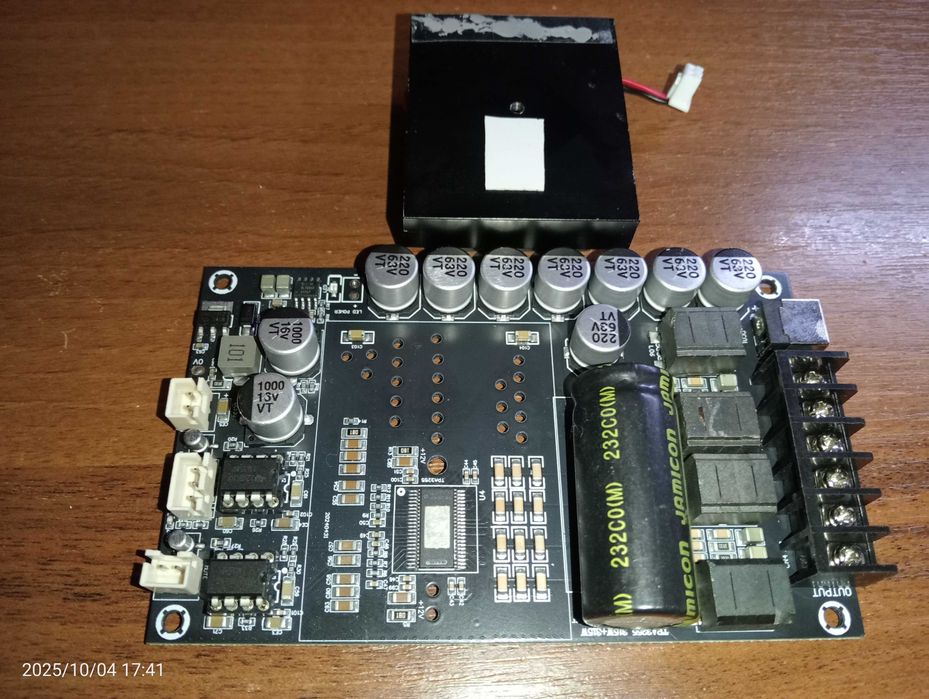 TPA3255 усилитель стерео 300WX2, аудио Hi-Fi  класса D