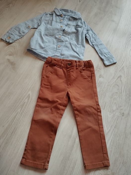Komplet koszula i spodnie 92