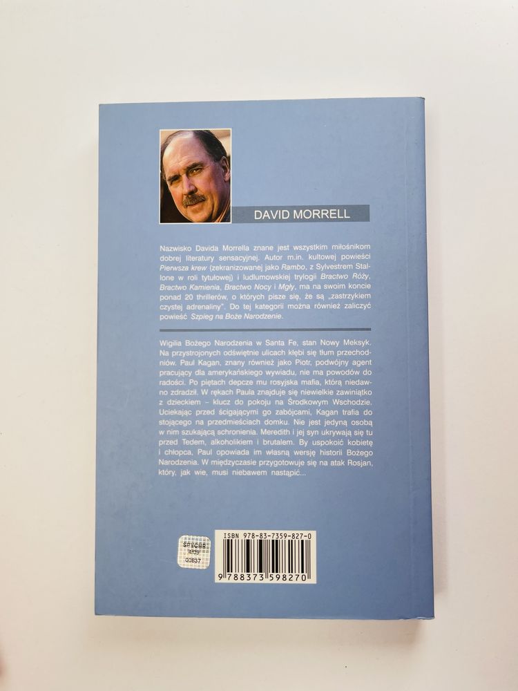 3x David Morrell Łowca + Akt desperacji + Szpieg na Boże Narodzenie