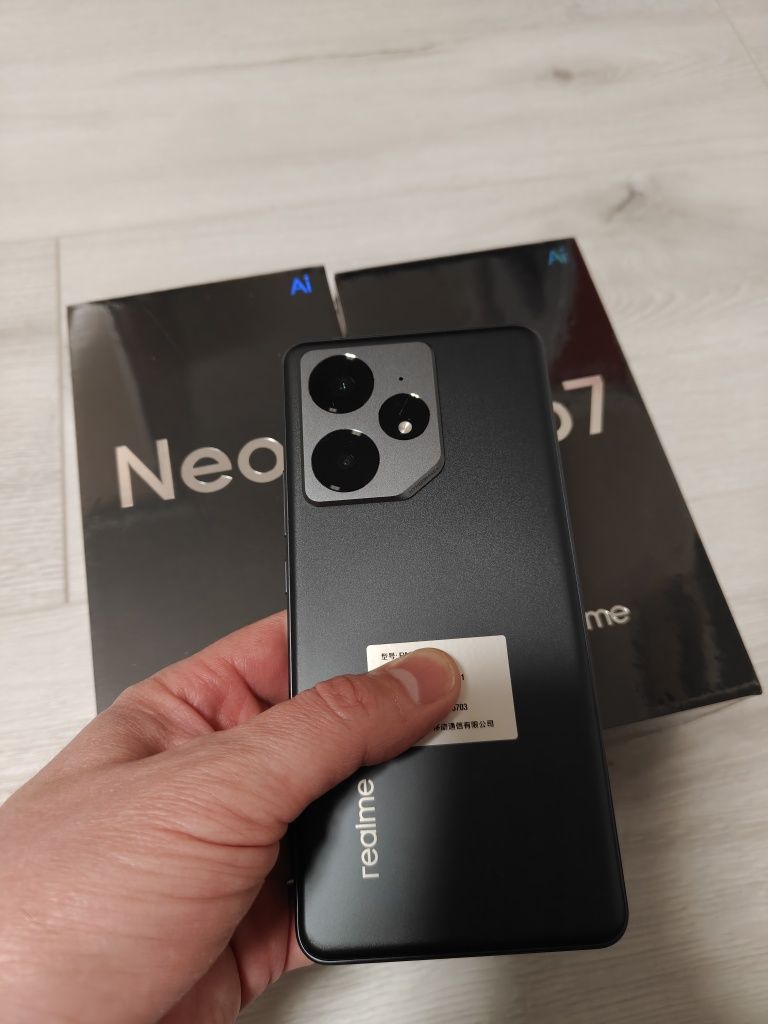 Realme Neo 7 12/256GB Black_9300+_IP69_7000mAh_нові, налаштовані