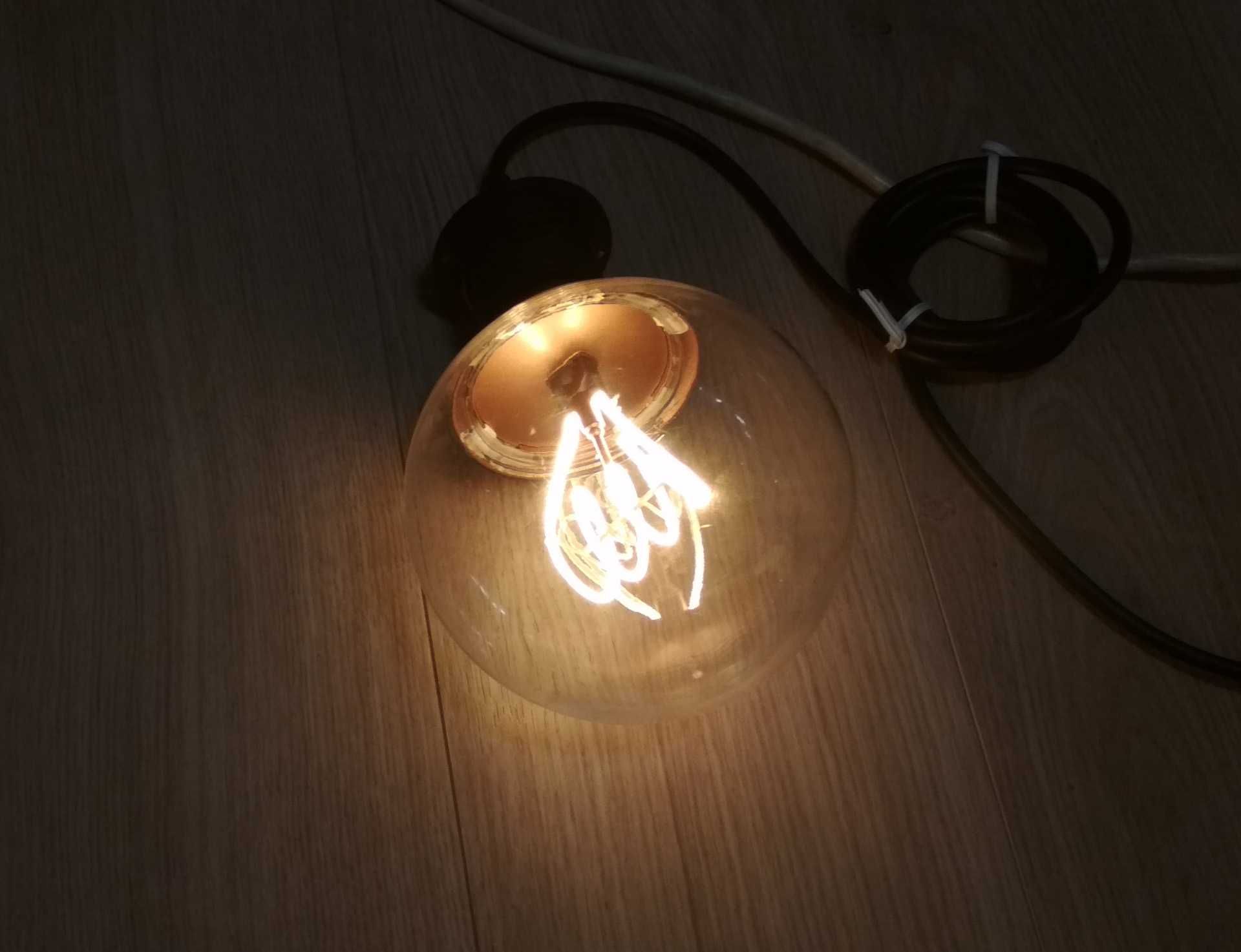 lampa ozdobna "żarówka" LED IKEA NITTIO