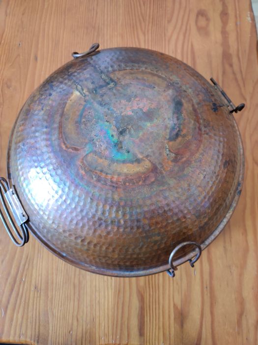 Wok de cobre made in Portugal