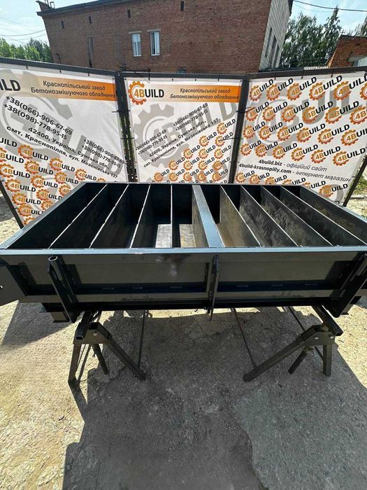 Формы для блоков, виброформа, ФБС, металлоформы, для блоков, бордюр