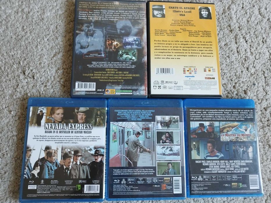 Filmes em DVD / Blu-ray com Charles Bronson (com legendas)