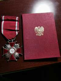 Srebrny Krzyż Zasługi PRL z nadaniem 1978