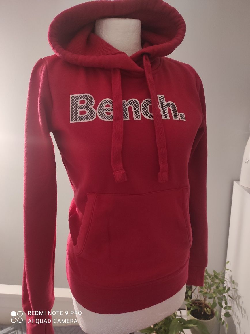 Malinowa damska bluza Bench