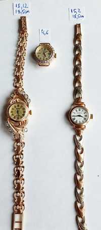 Продам золотые женские часы