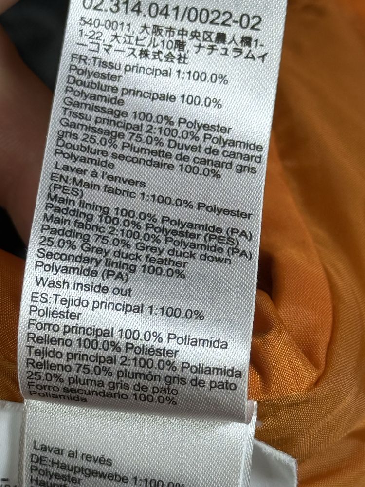 Куртка пуховик оригинал чёрная quechua размер 2xl