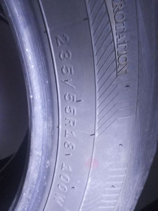 Opony wielosezonowe całoroczne  235 /55/r18 2 szt