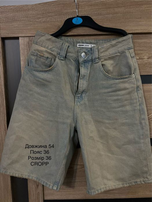 шорти CROPP  довжина 54 пояс 36 розмір 36