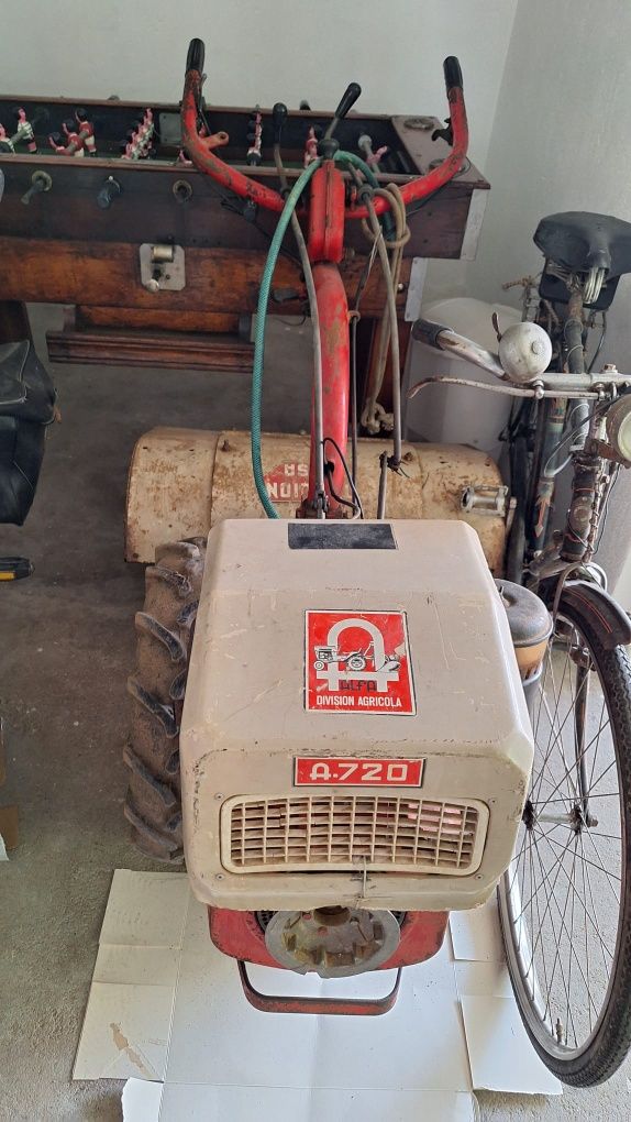 Motocultivador  com pente