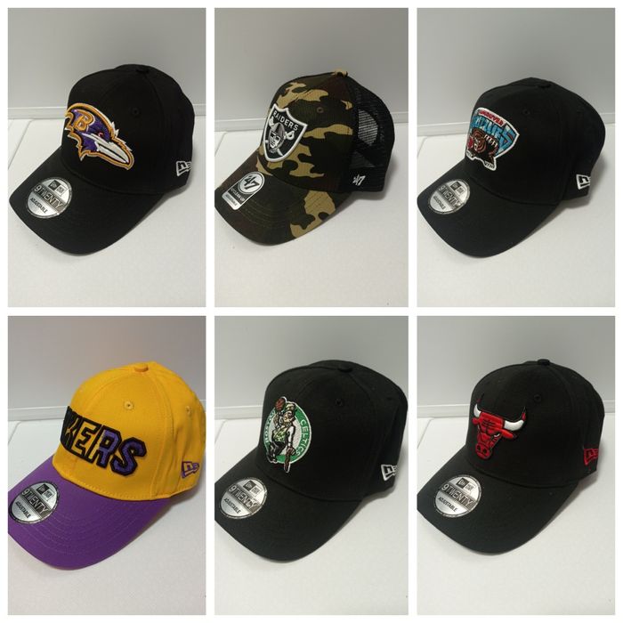 Кепка бейсболка Los Angeles Lakers Boston Celtics Chicago Bulls