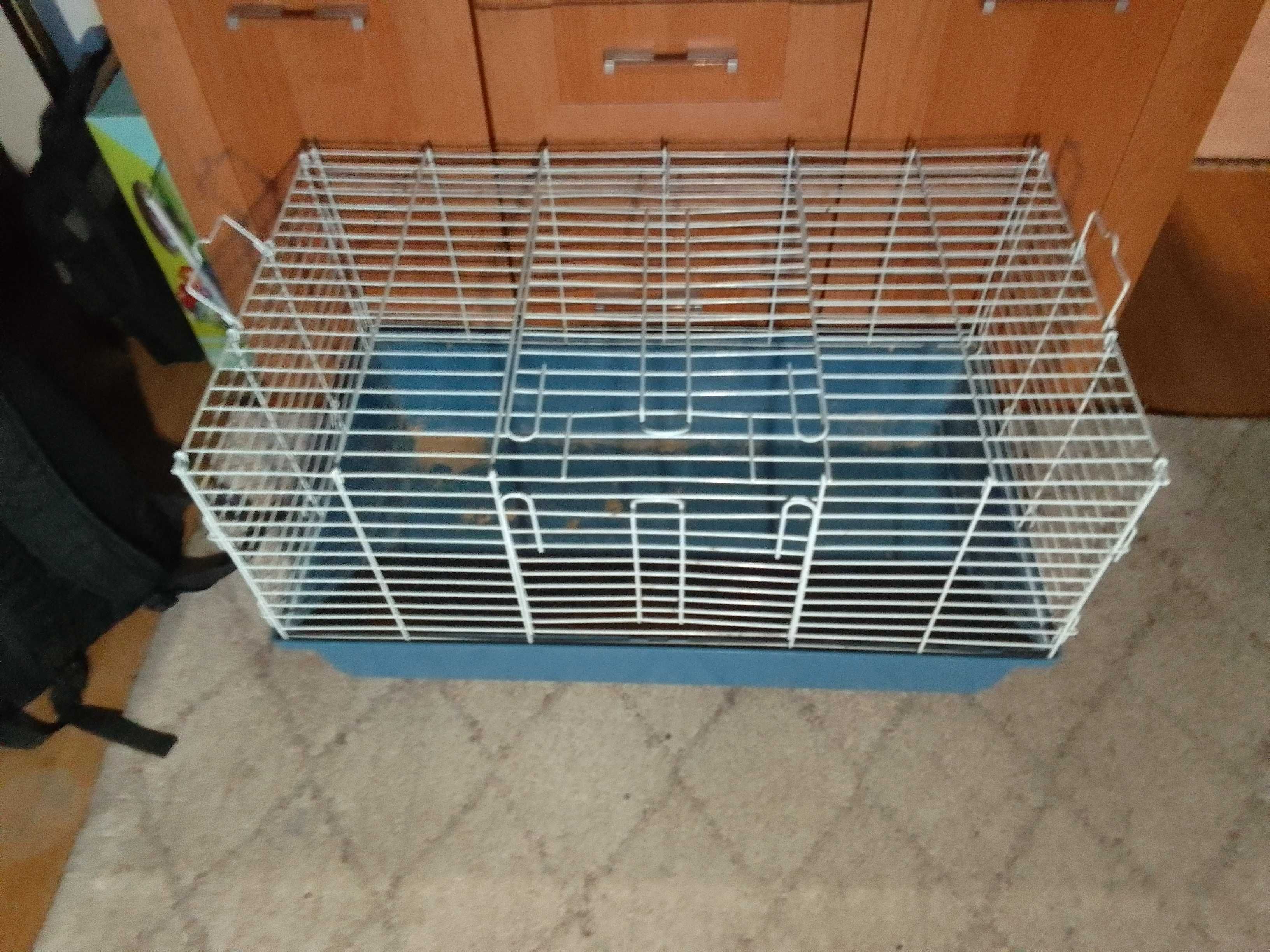 Duża klatka XXL dla gryzonia.. królika,świnki morskiej itp. 77x45x45cm