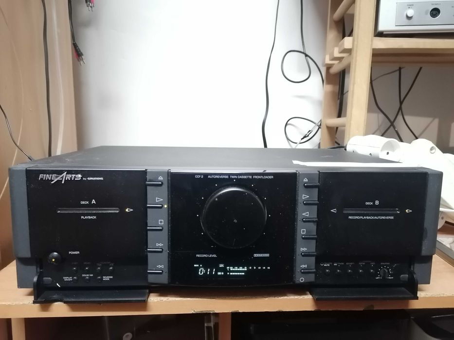 GRUNDIG FINE ARTS CCF 2 double cassette deck