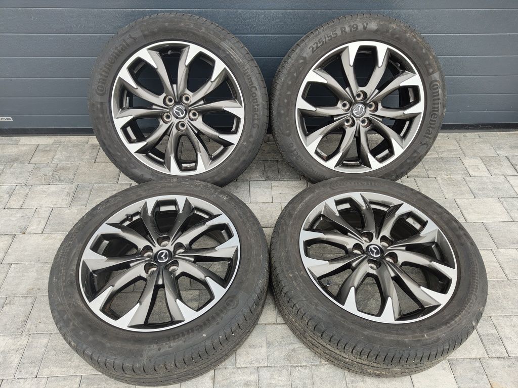 Super Felgi Mazda CX 5 CX3 5x114.3 opony lato igly okazja