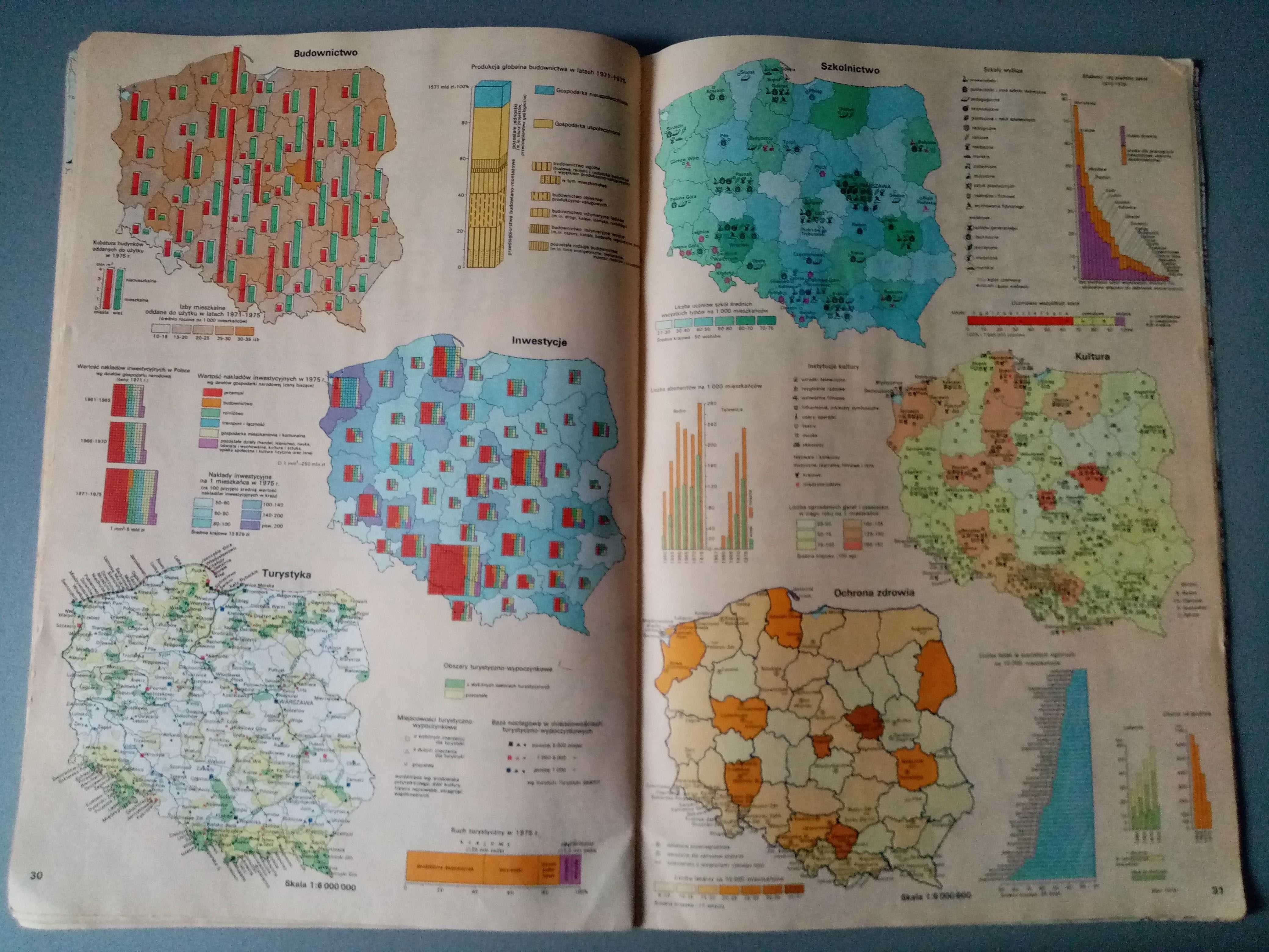 Atlas geograficzny Polski 1981
