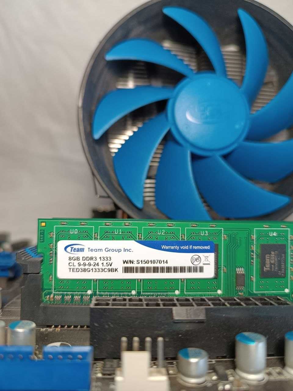 Комплект: MSI Z77A-G43 + Xeon E3-1230v2 + DDR3 16 ГБ + інше