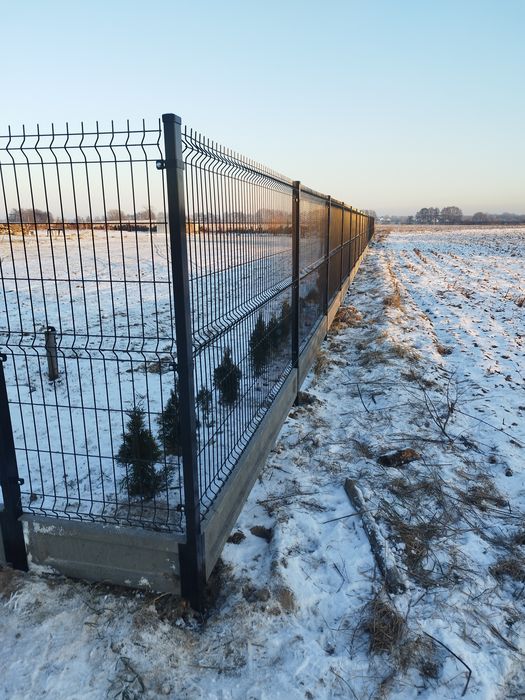 Ogrodzenia panelowe 3 D furtki bramy