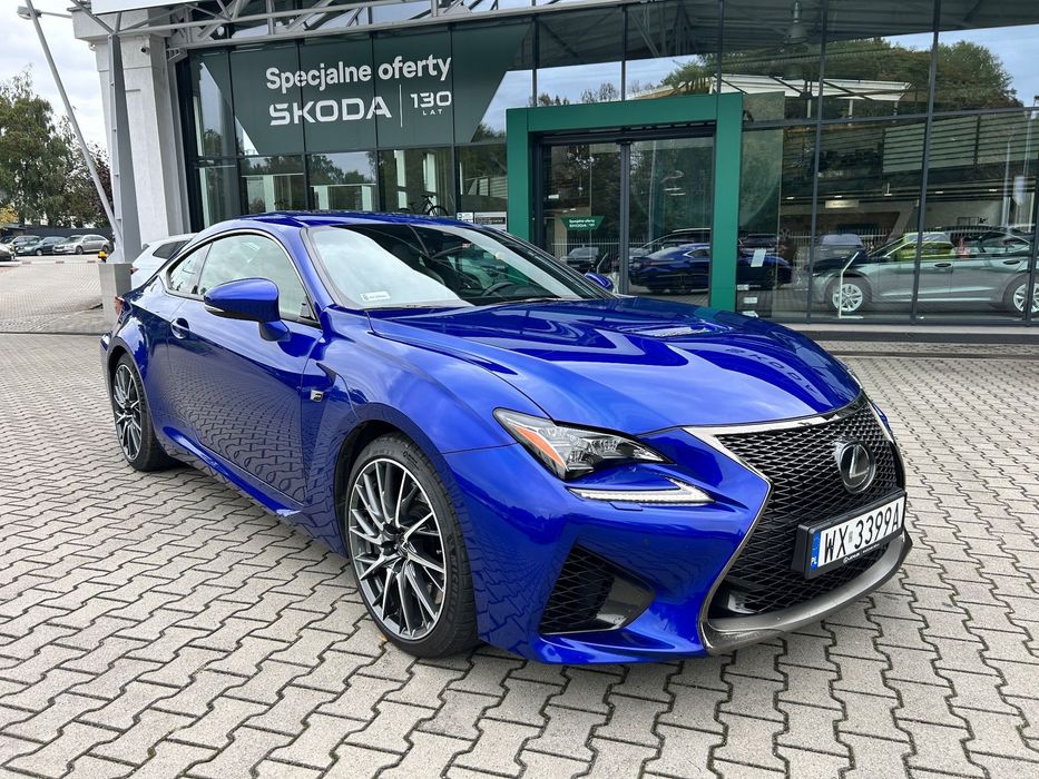 Lexus RC RCF, salon PL, bezwypadkowy, doinwestowany, serwis ASO