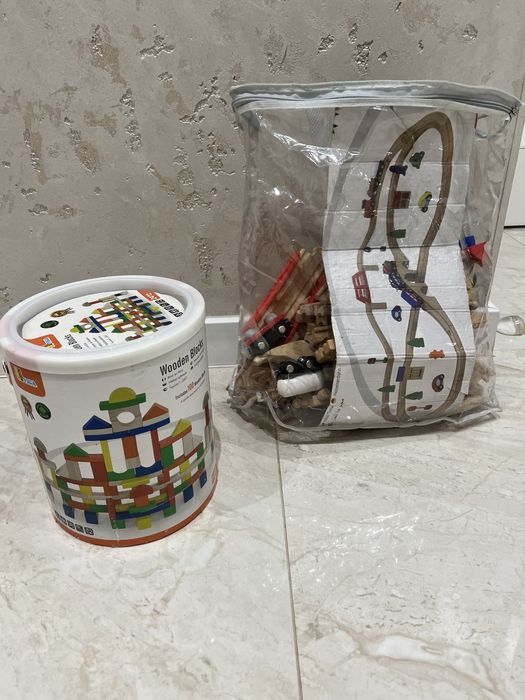 Деревʼяна дорога і блочки