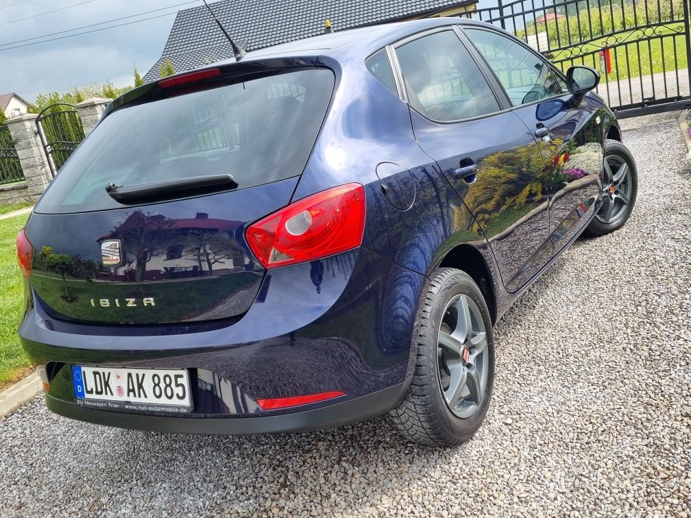 Seat Ibiza 09-10 Rok 1,6   Benzyna Mpi 168 Tys B Ładne Nowy rozrząd