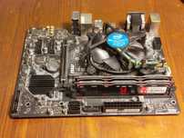 Zestaw Intel i5 9400f Płyta H310M 16GB RAM Chłodzenie