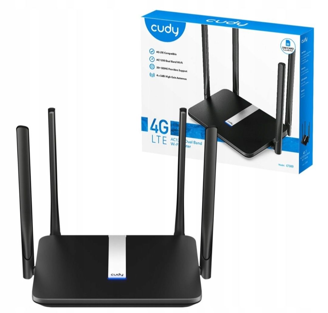 Router Wi-Fi CUDY LT500 Dual Band 4G LTE