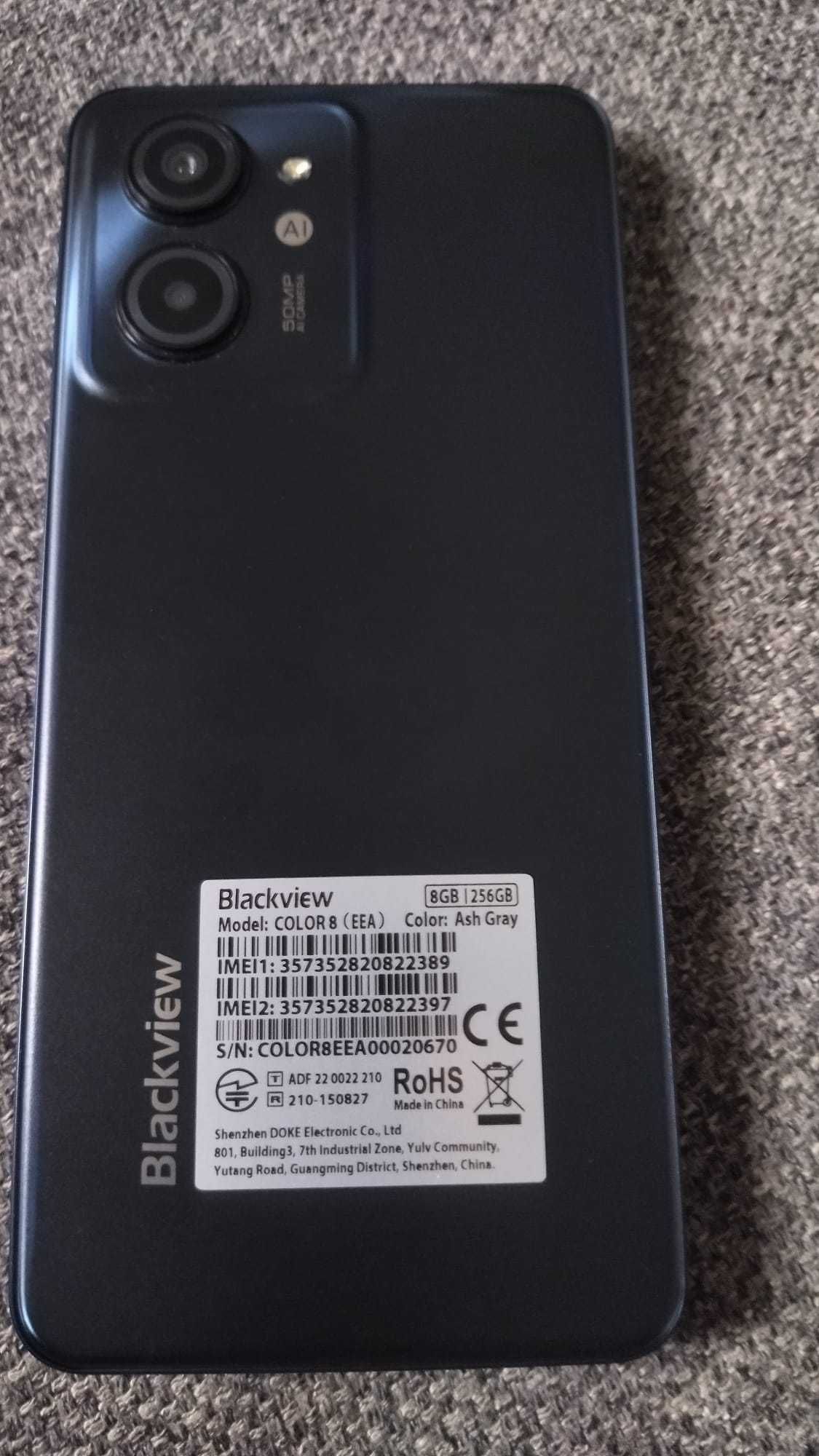 Smartfon BLACKVIEW COLOR 8 na gwarancji