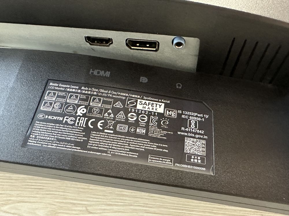 Monitor LED Lenovo G32qc-10 31,5 " 2560 x 1440 px VA