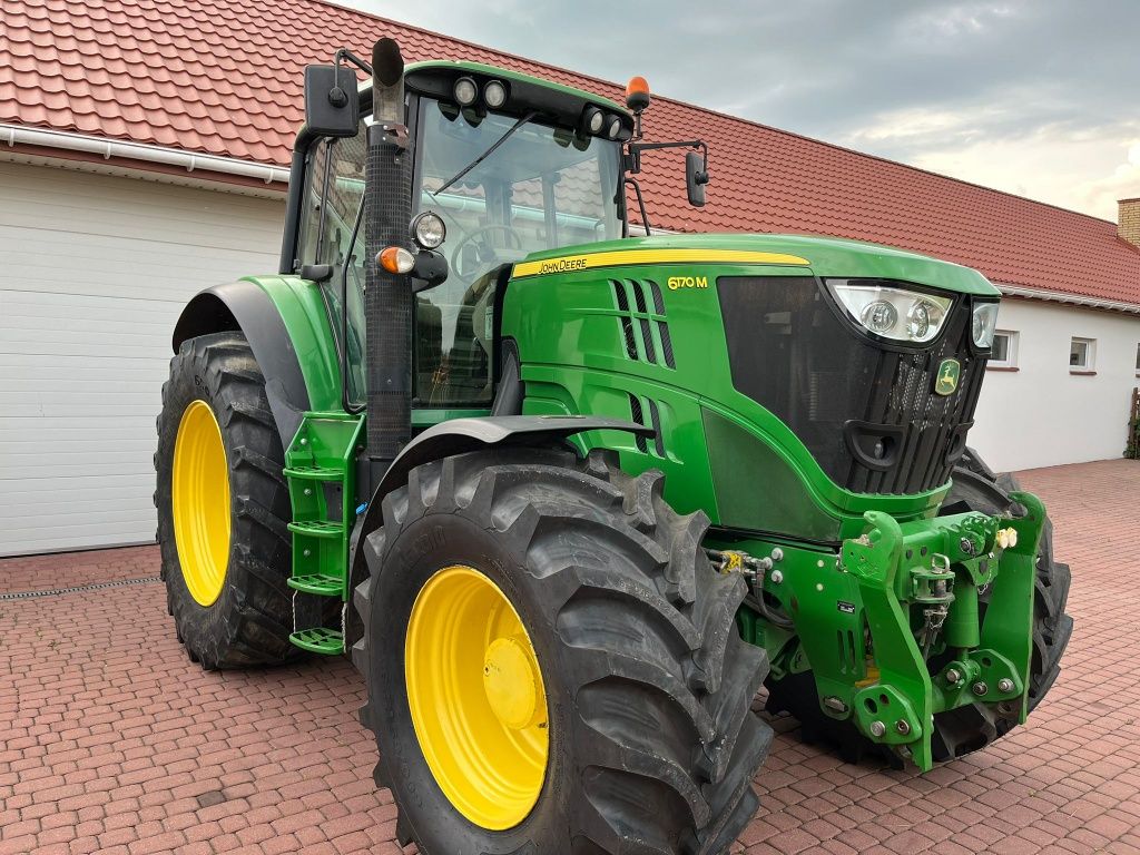 John Deere 6170M sprowadzony z Niemiec.