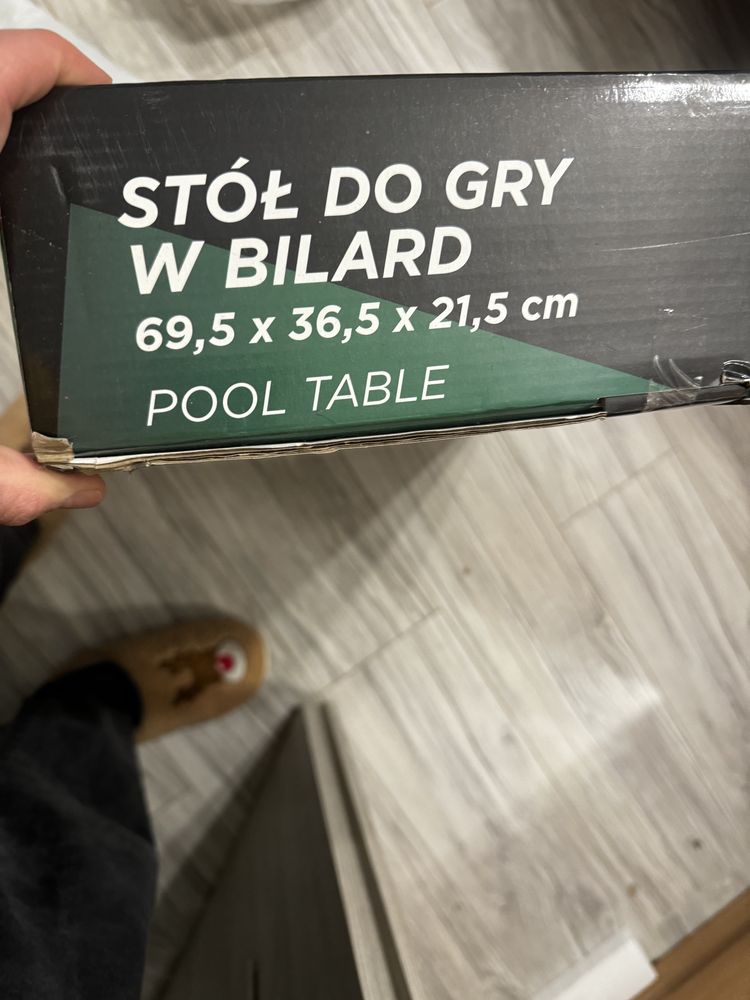 Stol do gry w bilarda