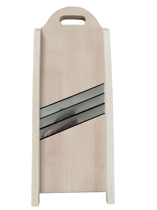 Шинковка  дерев'яна для капусти на 3 леза розмир  47*18 см. ГУРТ. Розд