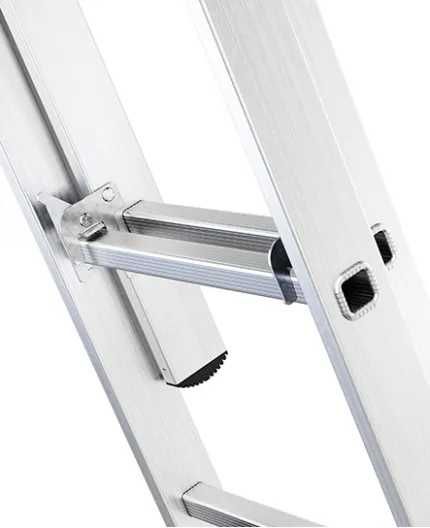 Drabina domowa ALUMINIOWA 3-ELEMENTOWA 3X7 szczebli 150 KG