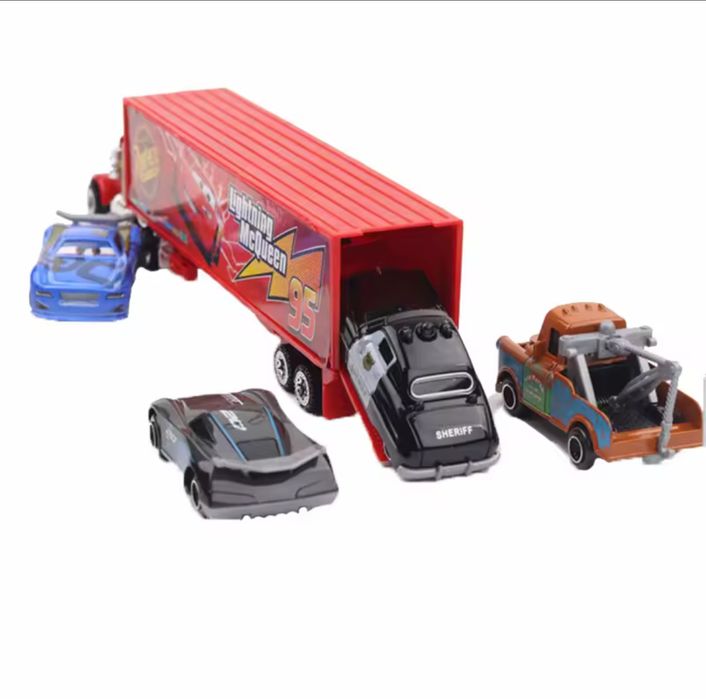 Ігровий набір металевих машин Блискавка Маквін «Тачки»