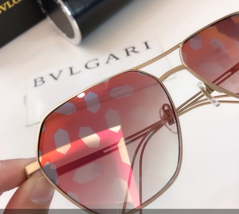 okulary przeciwsłoneczne bvlgari różowe lustrzanki ciapki sale