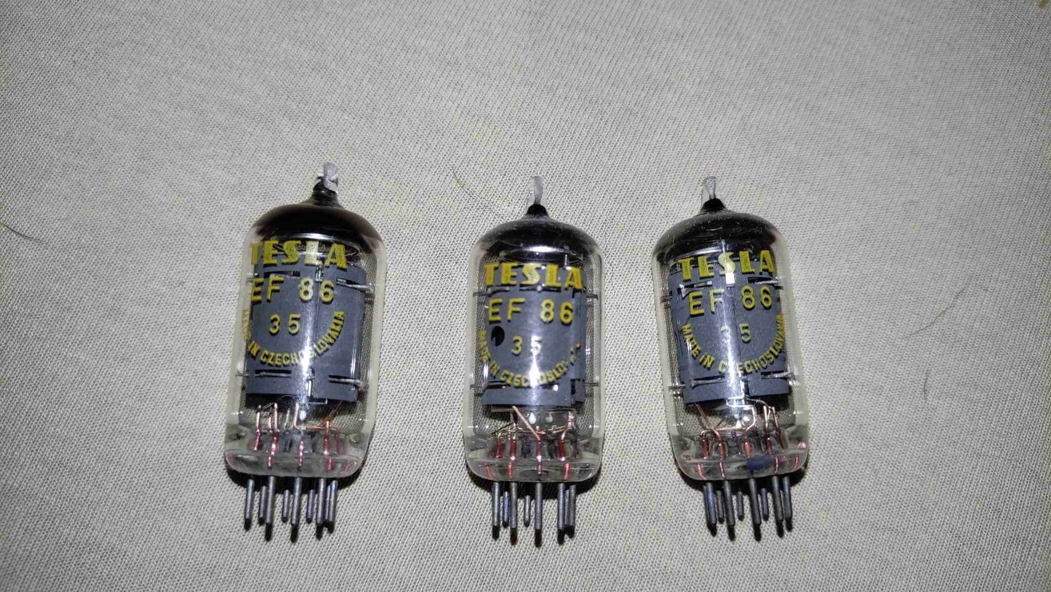 Lampa lampy elektronowa EF 86 TESLA