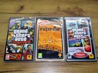 Gry na konsole Sony PSP GTA Chinatown Wars, Vice City Stories, Patapon