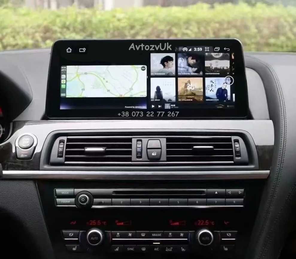 Дисплей BMW 5 M F10 F11 NBT EVO Ф10 F06 F12 F13 Ф06 TV Android CarPlay